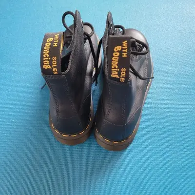 Waxed Full-Grain Leather Lace-Up Boots, US 7 M photo 3