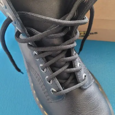 Waxed Full-Grain Leather Lace-Up Boots, US 7 M photo 8