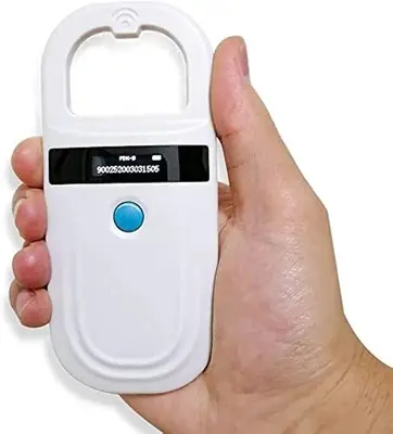 Handheld Pet Microchip Reader with OLED Display (FDX-B / ISO) photo 3
