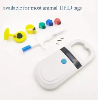 Handheld Pet Microchip Reader with OLED Display (FDX-B / ISO) photo 5