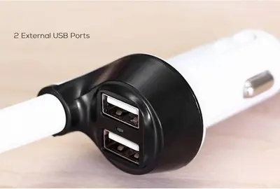 12V Car Steam Humidifier with 2 USB Car Chargers photo 4