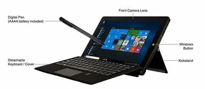 NuVision Kickstand 11 11.6" 2-in-1 Touchscreen Tablet/Laptop, 2GB/32GB photo 4