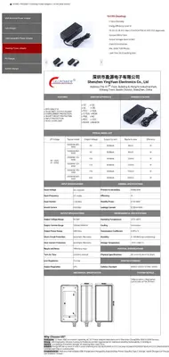 ULLPOWER GSW48-150-3000 15V 3A Desktop Power Adapter photo 3