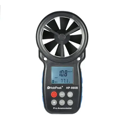 HP-866B Mini LCD Digital Anemometer, Wind Speed and Temperature