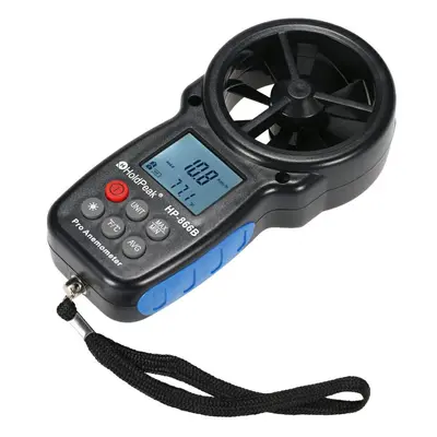 HP-866B Mini LCD Digital Anemometer, Wind Speed and Temperature photo 6