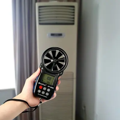 HP-866B Mini LCD Digital Anemometer, Wind Speed and Temperature photo 3
