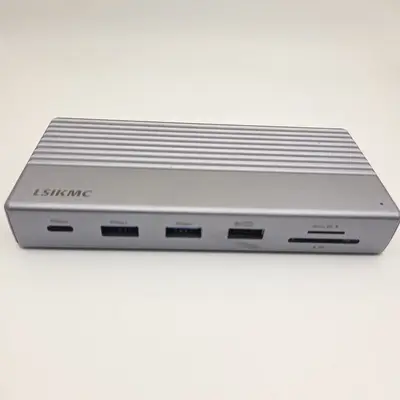 11-in-1 USB-C Docking Station for 3 Monitors, Dual HDMI and DP 4K 60Hz photo 9