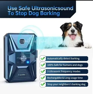 Anti-Barking Dog Bark Deterrent Device, 3 Sensitivity Levels photo 4