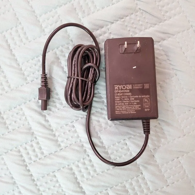 Original AC-DC Adapter for Ryobi OP404 40V Charger