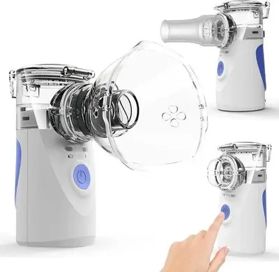 Portable Ultrasonic Mesh Nebulizer, USB or Battery photo 2