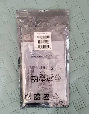 Original Dell DisplayPort to VGA Adapter 0M9N09 photo 2