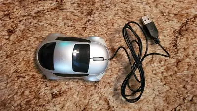 Mini Car-Shaped USB Optical Wired Mouse photo 2