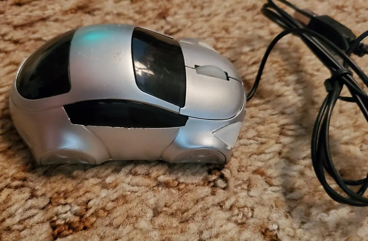 Mini Car-Shaped USB Optical Wired Mouse