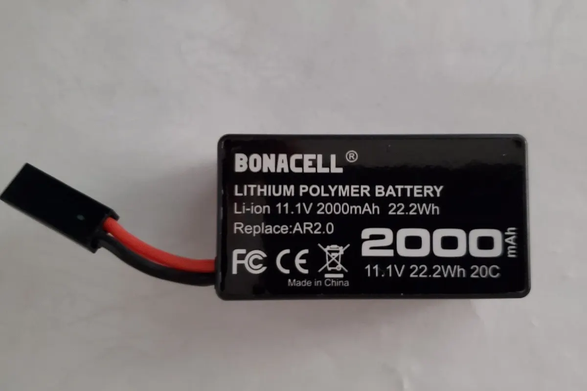 11.1V 2000mAh Replacement Battery for Parrot AR.Drone 2.0
