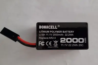 11.1V 2000mAh Replacement Battery for Parrot AR.Drone 2.0