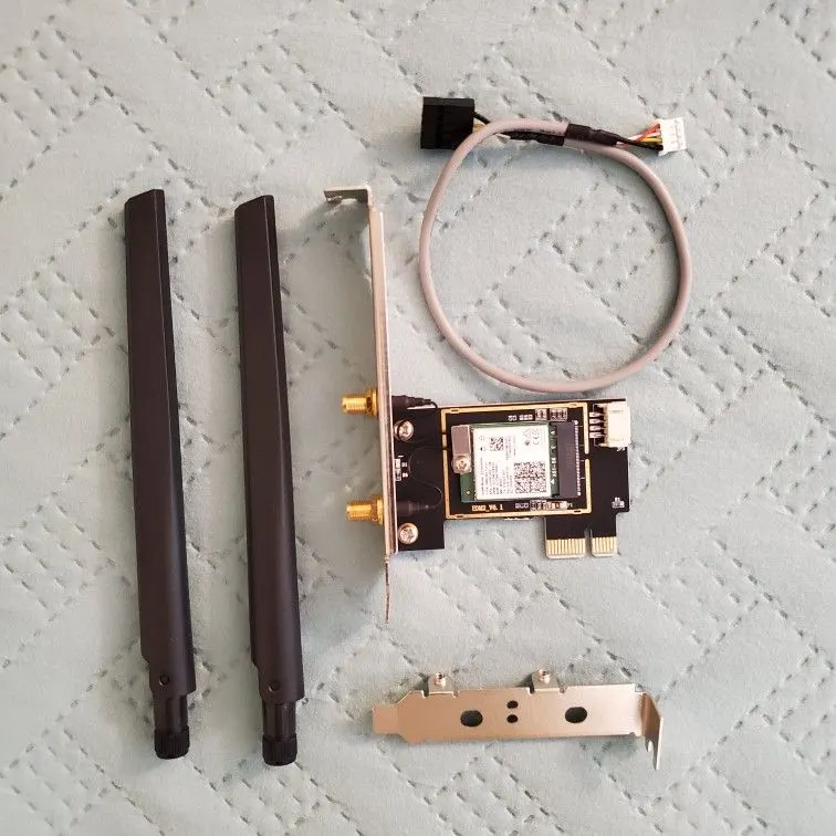 UFON PCIe WiFi 6 Card AX200 802.11ax Adapter for PC