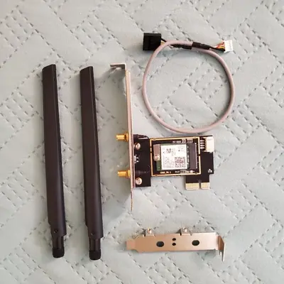 UFON PCIe WiFi 6 Card AX200 802.11ax Adapter for PC