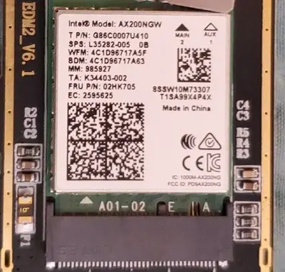 UFON PCIe WiFi 6 Card AX200 802.11ax Adapter for PC photo 3