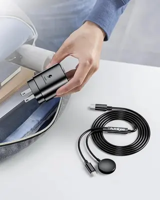 30W 2-in-1 USB-C Fast Charger for Samsung Phones and Galaxy Watch photo 7