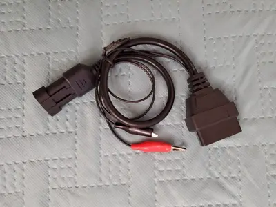 OBD2 3-Pin to 16-Pin Car Diagnostic Connector Adapter