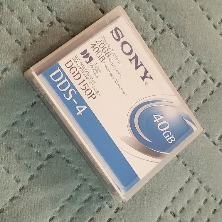 Sony DGD150P 4mm DDS-4 Data Tape Cartridge, 20/40GB