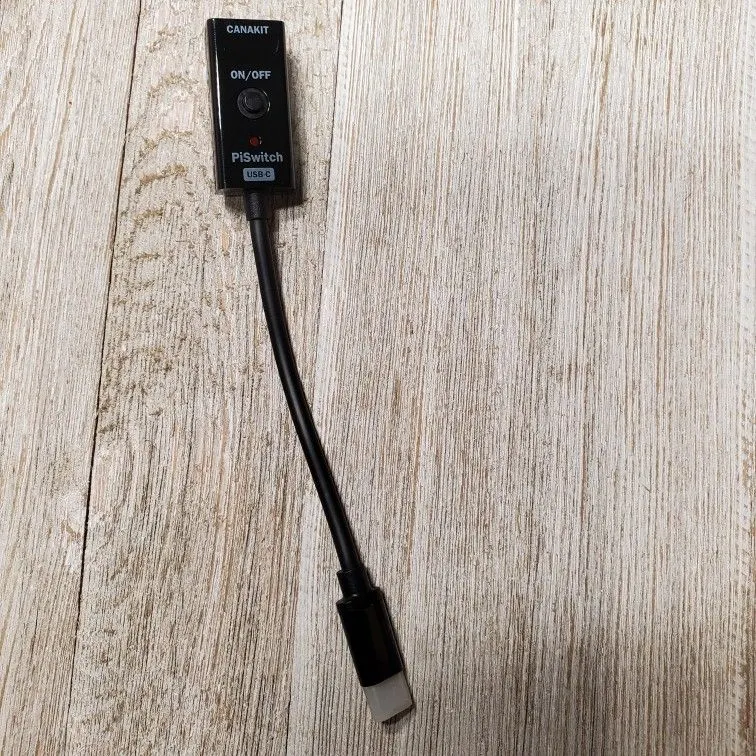 CanaKit PiSwitch USB-C Power Adapter for Raspberry Pi 4