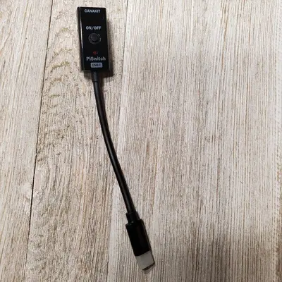 CanaKit PiSwitch USB-C Power Adapter for Raspberry Pi 4