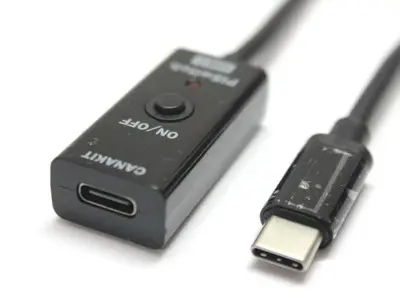 CanaKit PiSwitch USB-C Power Adapter for Raspberry Pi 4 photo 2
