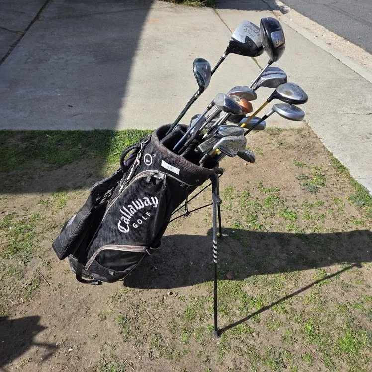 Complete Beginner Golf Set with Callaway Stand Bag