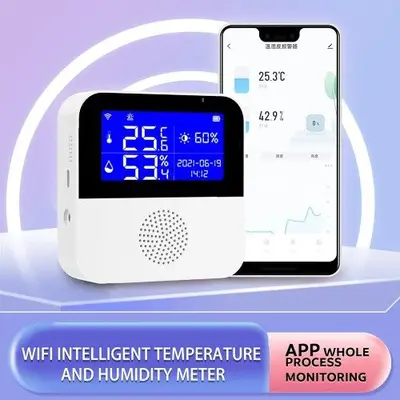 WiFi Smart Thermometer Hygrometer with 2.9" LCD photo 4