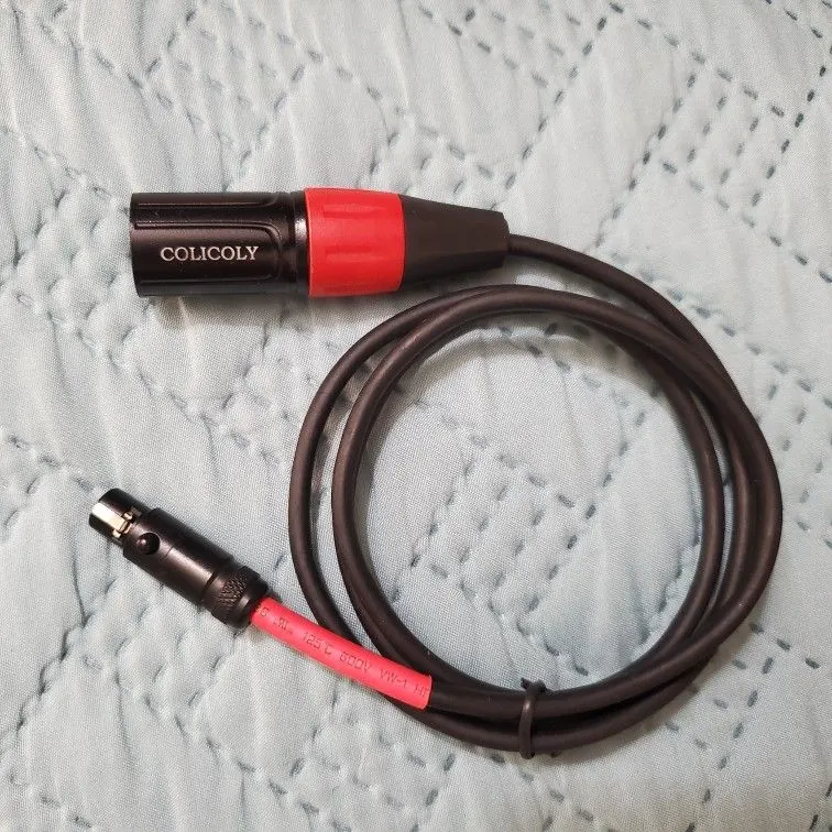 Mini XLR Male to XLR Female Microphone Audio Cable