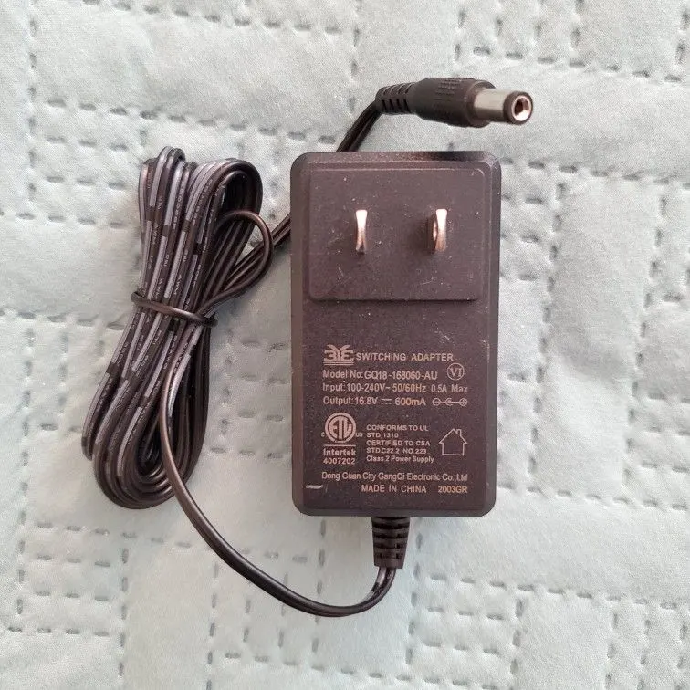 16.8V AC/DC Adapter for Percussion Massage Guns