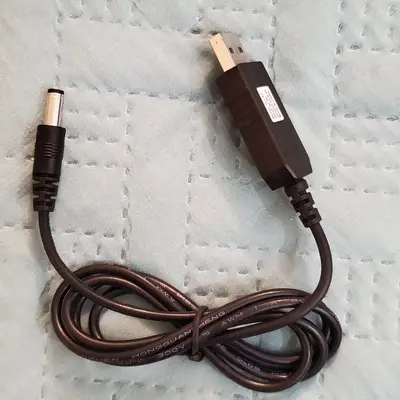 USB to DC 5.5x2.5mm Charging Cable for 2S 8.4V Li-Ion Batteries