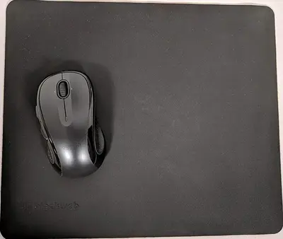 Non-Slip Gaming Mouse Pad, 12.6 x 10.6 in, Black photo 5