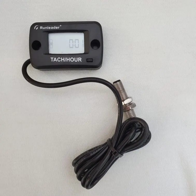 Runleader Rotating Shaft Hour Meter and Tachometer