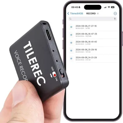 64GB Voice-Activated Recorder with Playback, 1100 Hours photo 4