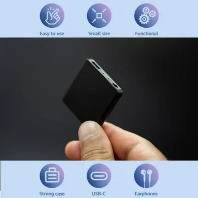 64GB Voice-Activated Recorder with Playback, 1100 Hours photo 11