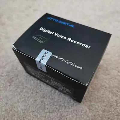 64GB Voice-Activated Recorder with Playback, 1100 Hours