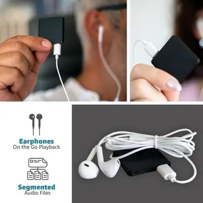 64GB Voice-Activated Recorder with Playback, 1100 Hours photo 9