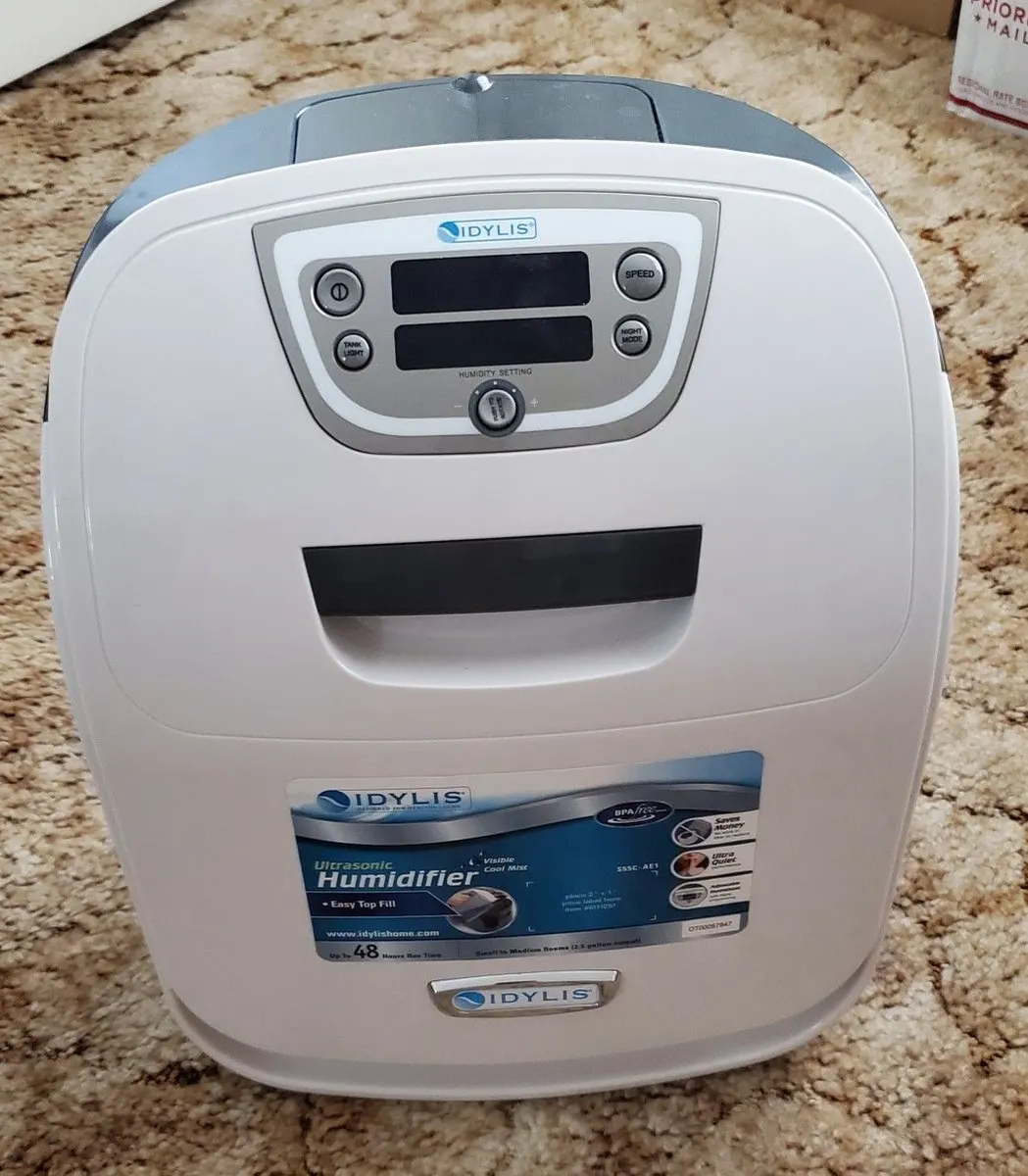 Idylis 2.5-Gallon Ultrasonic Humidifier Air Purifier