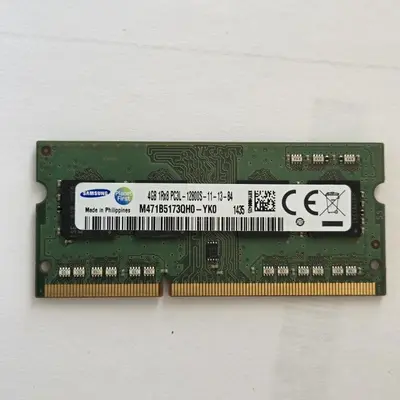 Samsung 4GB DDR3L 12800S SODIMM, M471B5173QH0-YK0