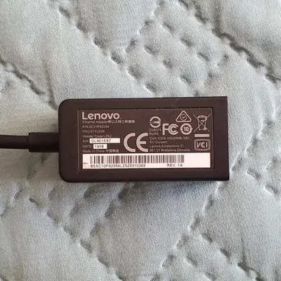 Lenovo 01YU026 RJ45 Adapter Dongle for ThinkPad X280 and X1 Carbon 6th photo 4