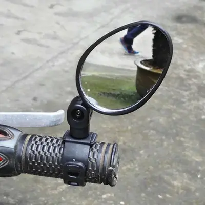 Bicycle and Scooter Rear View Handlebar Mirror photo 3