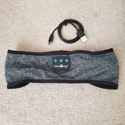 Bluetooth Sleep Headphones Headband and Eye Mask photo 3