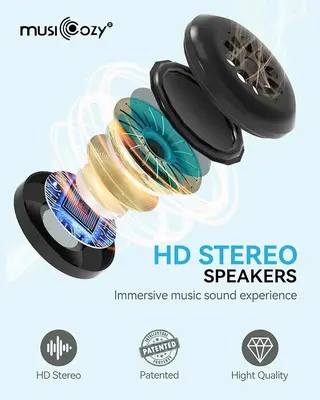 Bluetooth Sleep Headphones Headband and Eye Mask photo 7