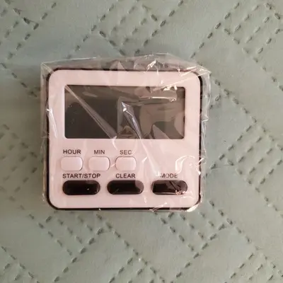 Digital Kitchen Timer with Clock photo 2
