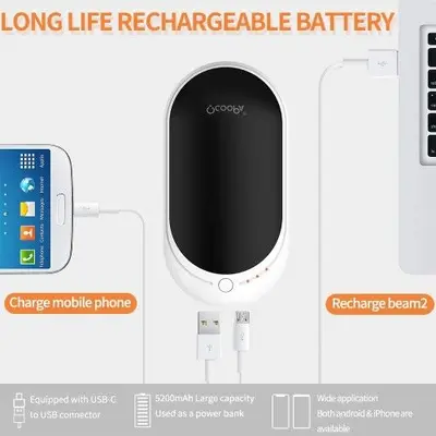Rechargeable Pocket Hand Warmers, 5200mAh, Quick Heating photo 7