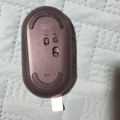 Logitech Pebble M350 Wireless Mouse, Bluetooth or USB, Silent and Slim photo 2