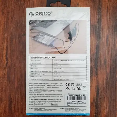 ORICO MH4PU 4-Port USB 3.0 Hub with Power Supply photo 2