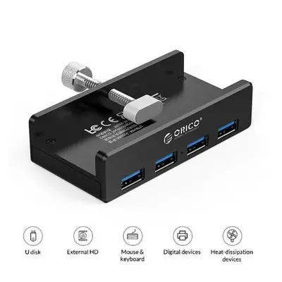 ORICO MH4PU 4-Port USB 3.0 Hub with Power Supply photo 3
